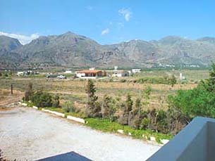Studios Stavris, Frangokastello, Crete directly at the beach