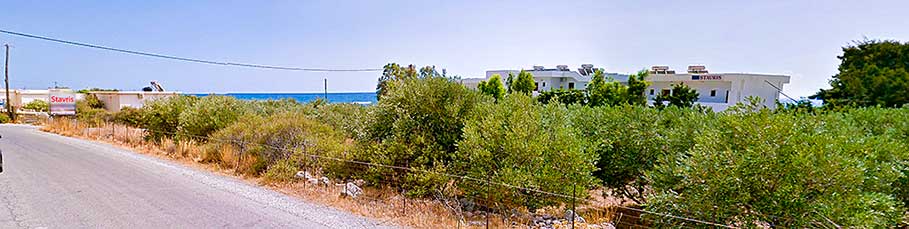 Studios Stavris, Frangokastello, Crete directly at the beach